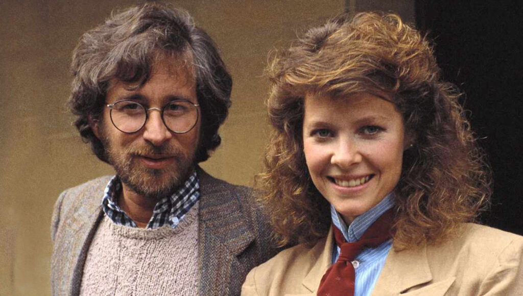 Steven Spielberg and Kate Capshaw