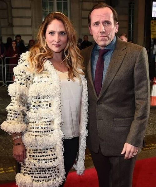 Ben Miller with Wife